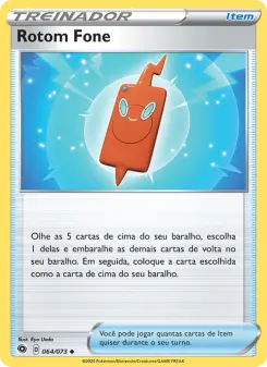 Rotom Fone — Caminho do Campeão 64