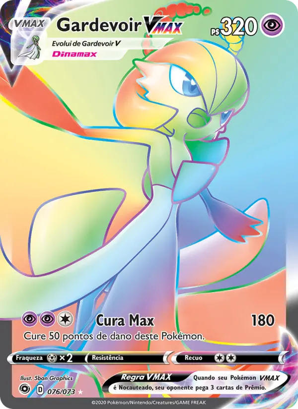 Gardevoir VMAX — Caminho do Campeão 76