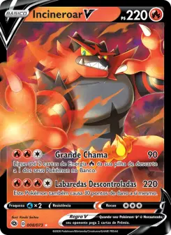 Incineroar V — Caminho do Campeão 8
