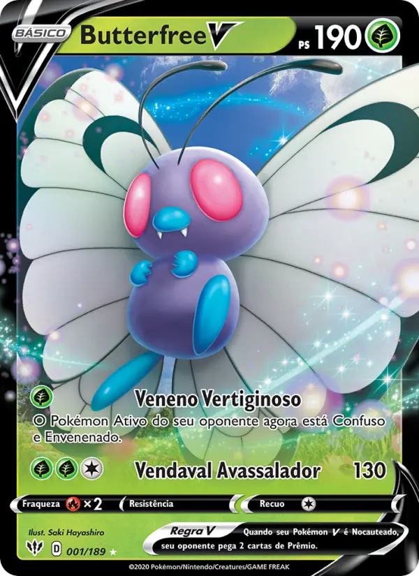 Butterfree V — Escuridão Incandescente 1