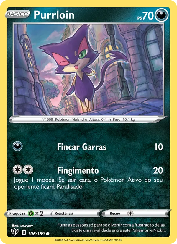 Purrloin — Escuridão Incandescente 106
