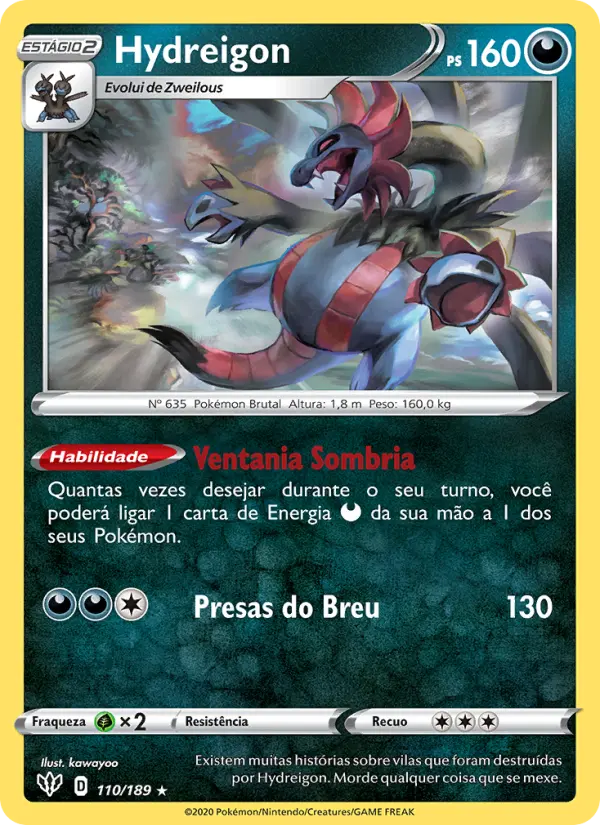 Hydreigon — Escuridão Incandescente 110