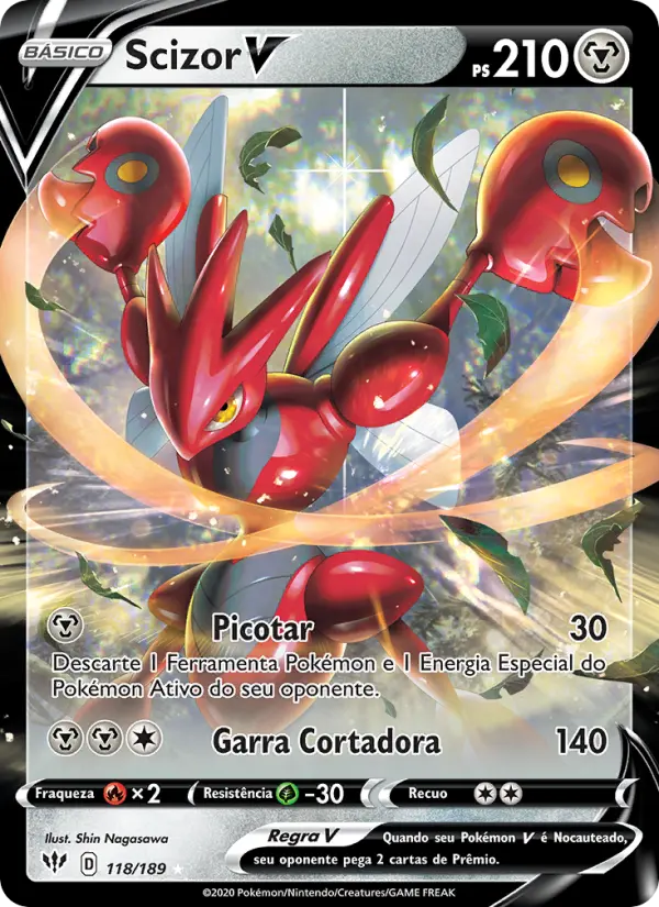 Scizor V — Escuridão Incandescente 118