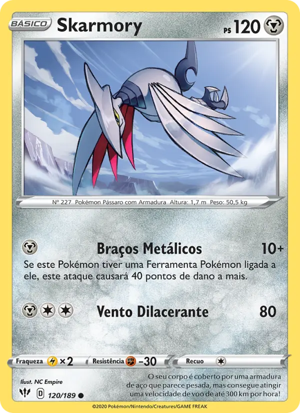 Skarmory — Escuridão Incandescente 120