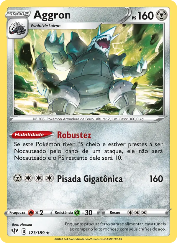 Aggron — Escuridão Incandescente 123