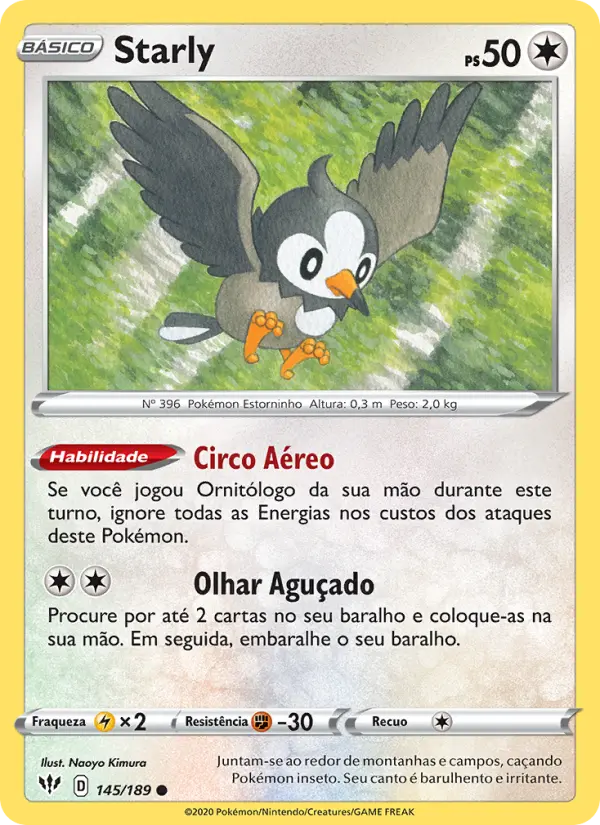 Starly — Escuridão Incandescente 145