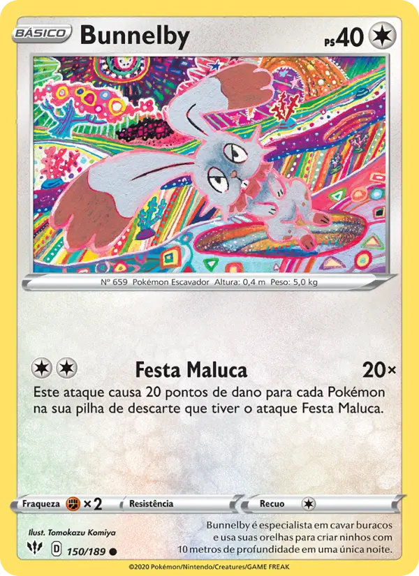 Bunnelby — Escuridão Incandescente 150