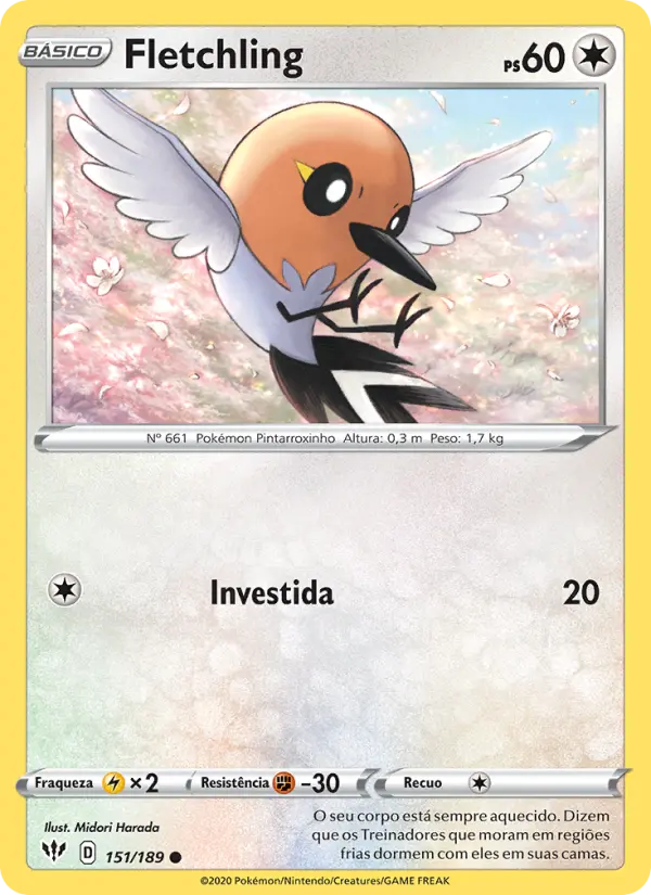 Fletchling — Escuridão Incandescente 151