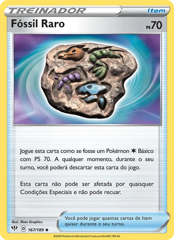 Fóssil Raro — Escuridão Incandescente 167