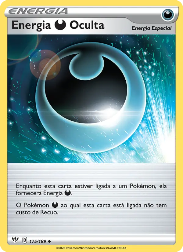 Energia Darkness Oculta — Escuridão Incandescente 175