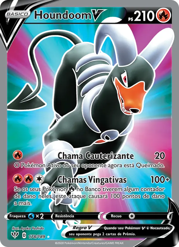 Houndoom V — Escuridão Incandescente 178