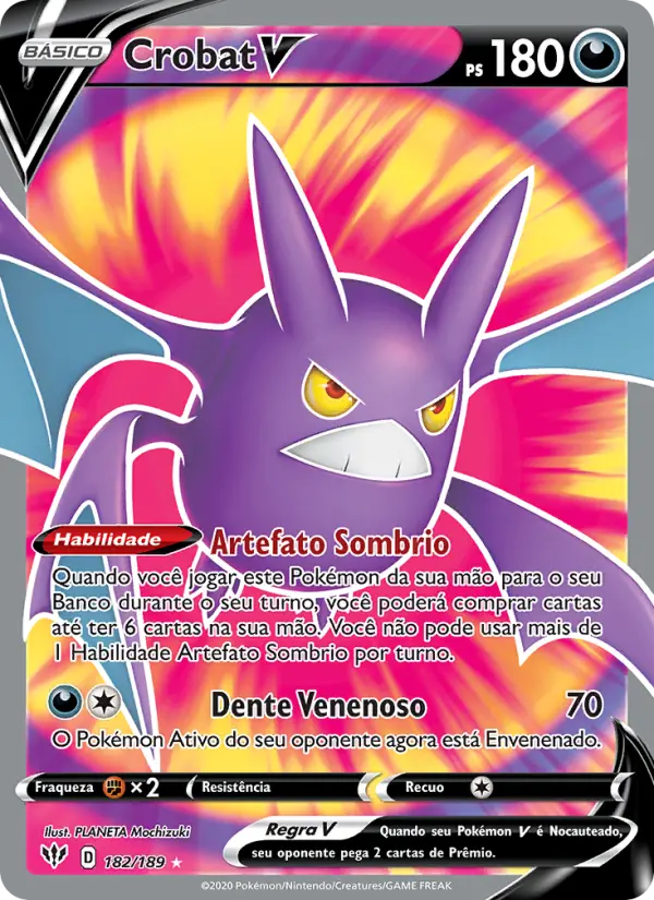 Crobat V — Escuridão Incandescente 182