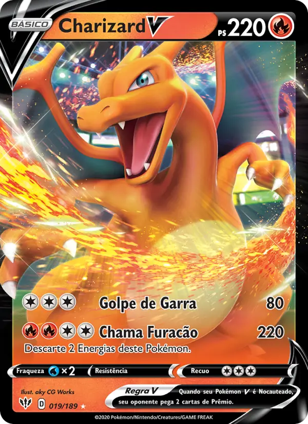 Charizard V — Escuridão Incandescente 19
