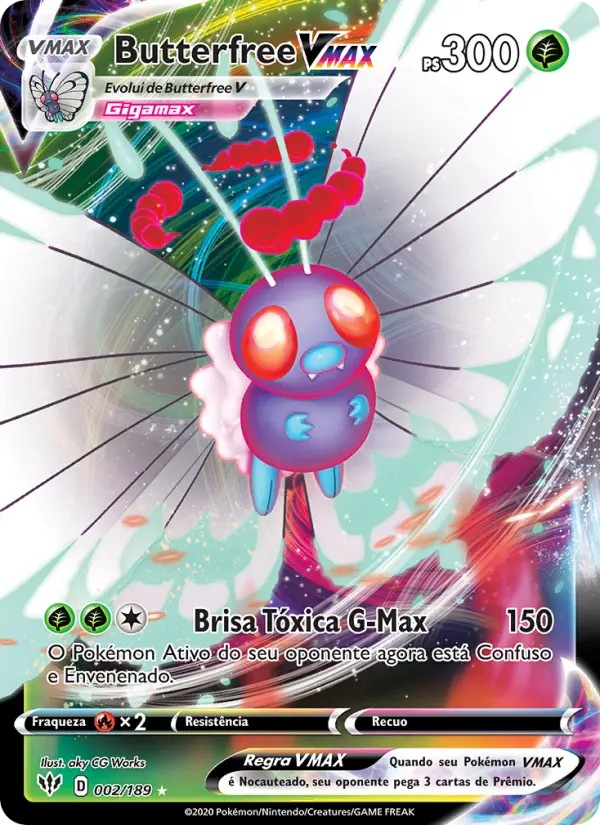 Butterfree VMAX — Escuridão Incandescente 2