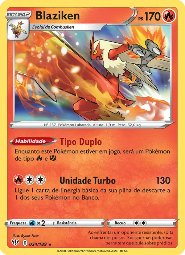 Blaziken — Escuridão Incandescente 24