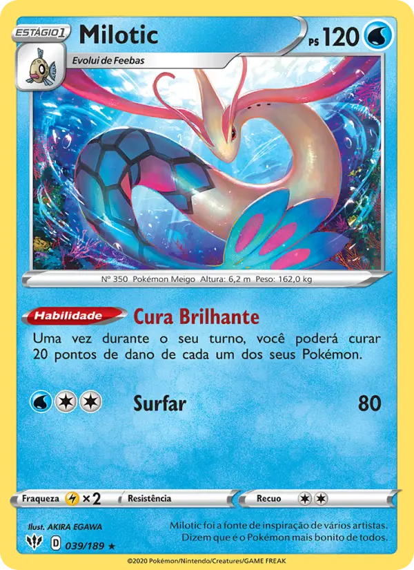 Milotic — Escuridão Incandescente 39