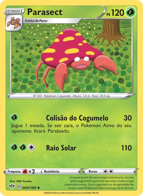 Parasect — Escuridão Incandescente 4