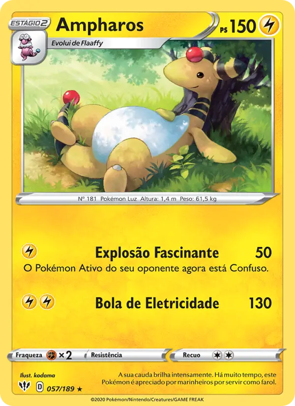 Ampharos — Escuridão Incandescente 57