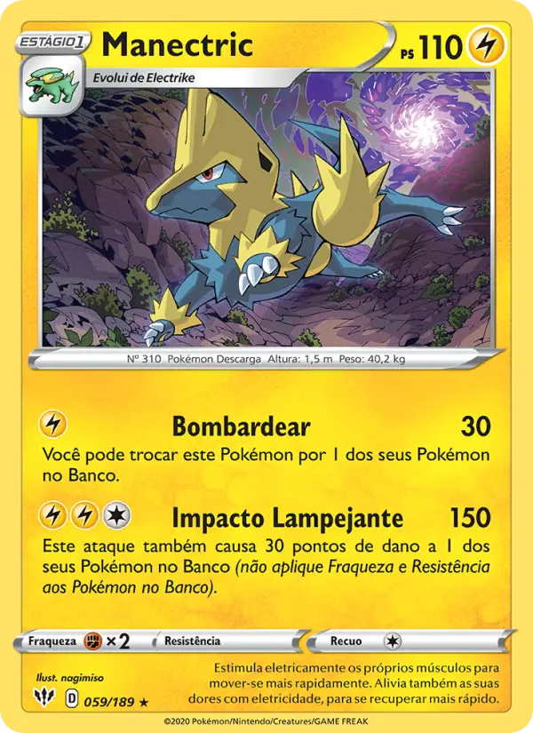 Manectric — Escuridão Incandescente 59