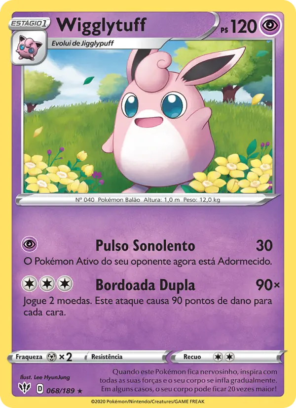 Wigglytuff — Escuridão Incandescente 68