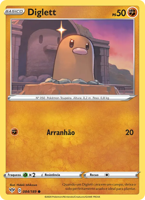 Diglett — Escuridão Incandescente 84