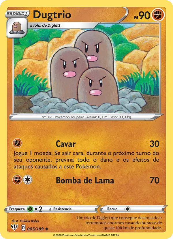 Dugtrio — Escuridão Incandescente 85