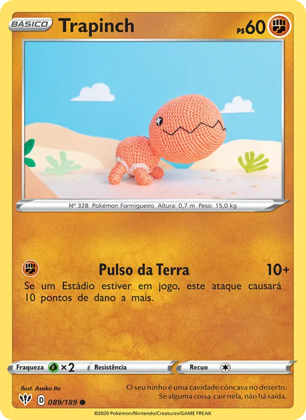 Trapinch — Escuridão Incandescente 89
