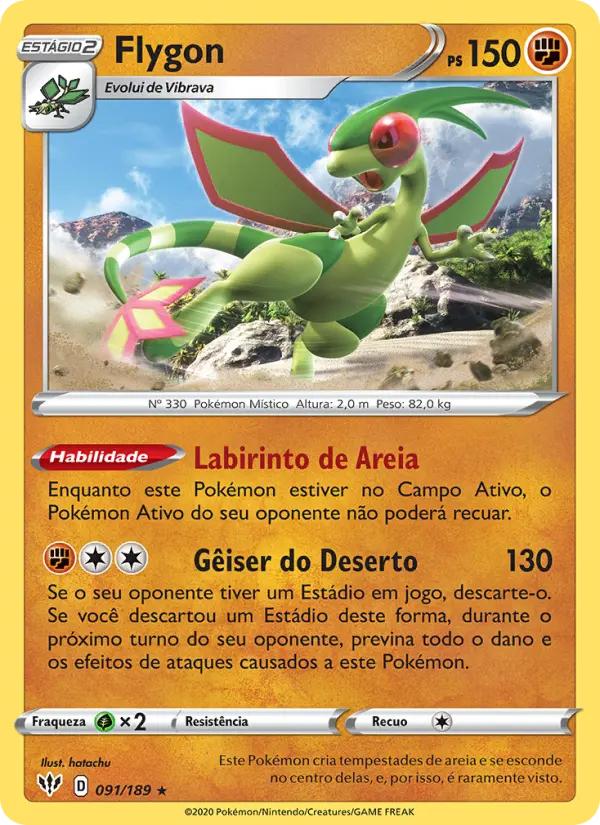 Flygon — Escuridão Incandescente 91