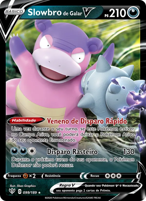 Slowbro de Galar V — Escuridão Incandescente 99