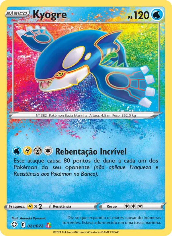 Kyogre — Destinos Brilhantes  21