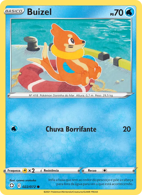 Buizel — Destinos Brilhantes  22