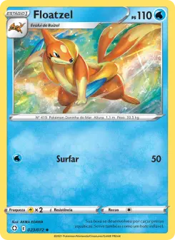 Floatzel — Destinos Brilhantes  23