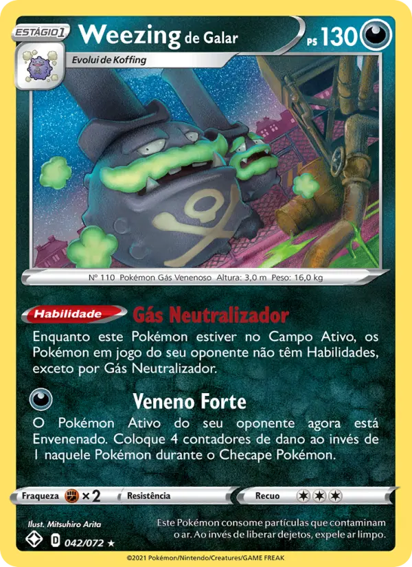 Weezing de Galar — Destinos Brilhantes  42