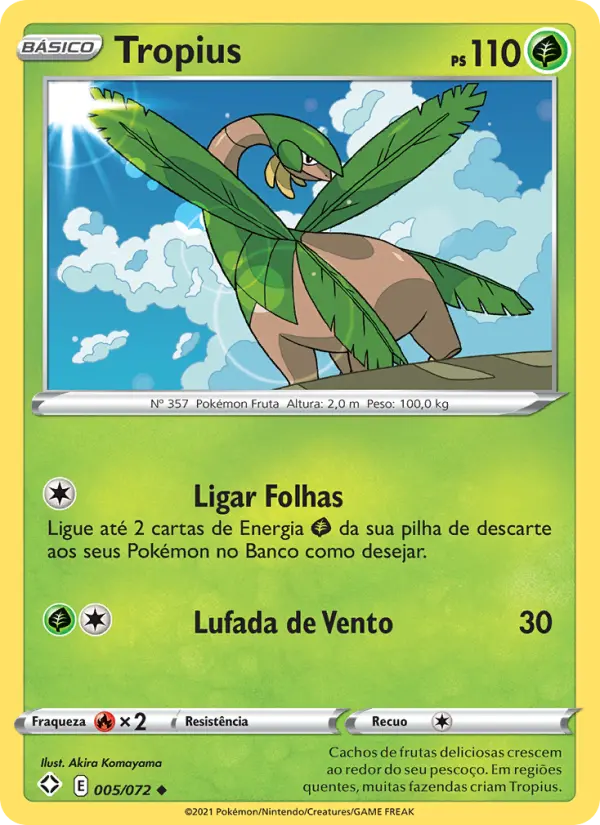 Tropius — Destinos Brilhantes  5