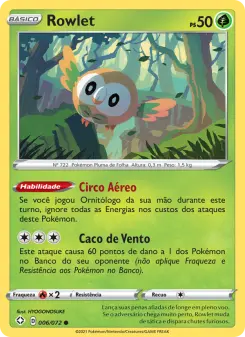 Rowlet — Destinos Brilhantes  6