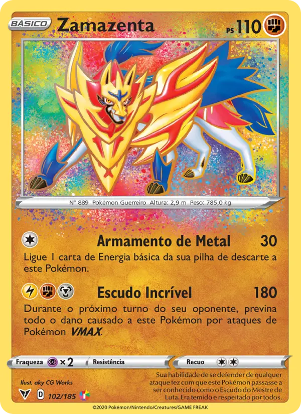 Zamazenta — Voltagem Vívida 102