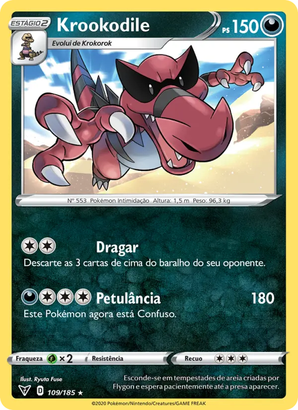 Krookodile — Voltagem Vívida 109