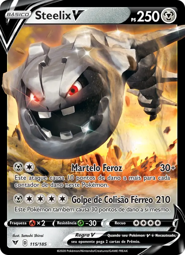 Steelix V — Voltagem Vívida 115
