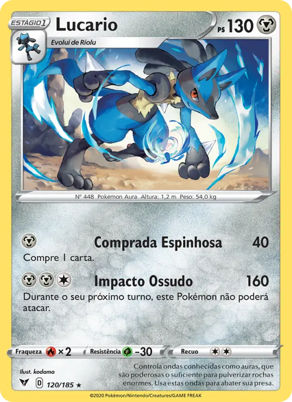 Lucario — Voltagem Vívida 120