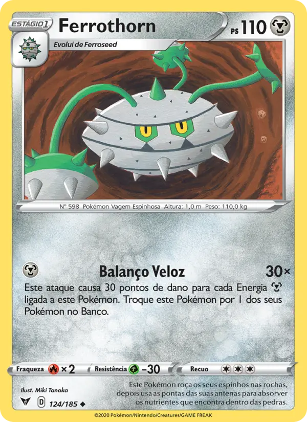 Ferrothorn — Voltagem Vívida 124