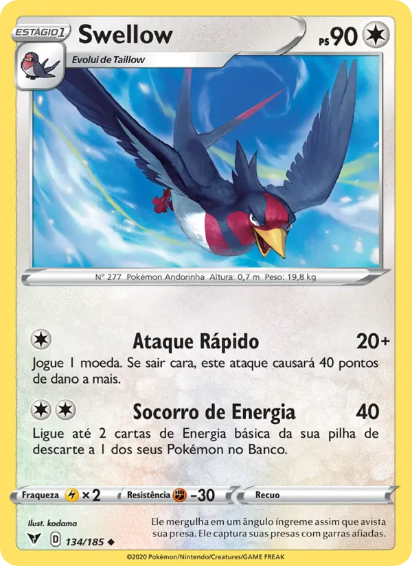 Swellow — Voltagem Vívida 134