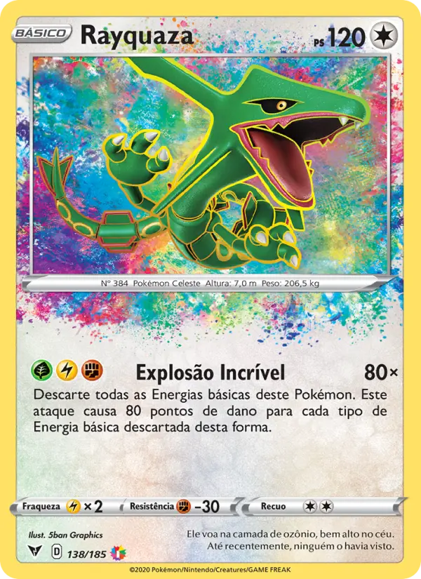 Rayquaza — Voltagem Vívida 138
