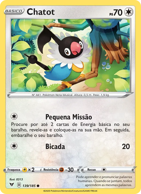 Chatot — Voltagem Vívida 139