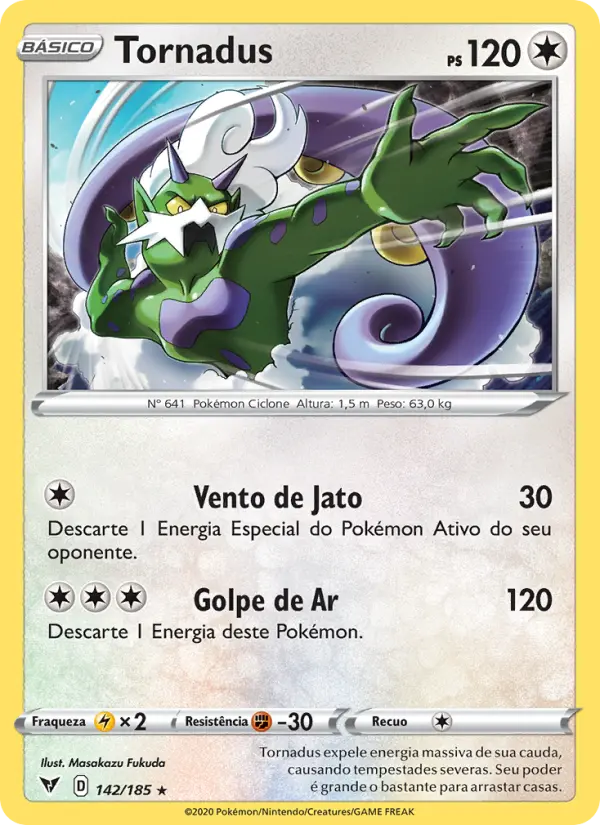 Tornadus — Voltagem Vívida 142