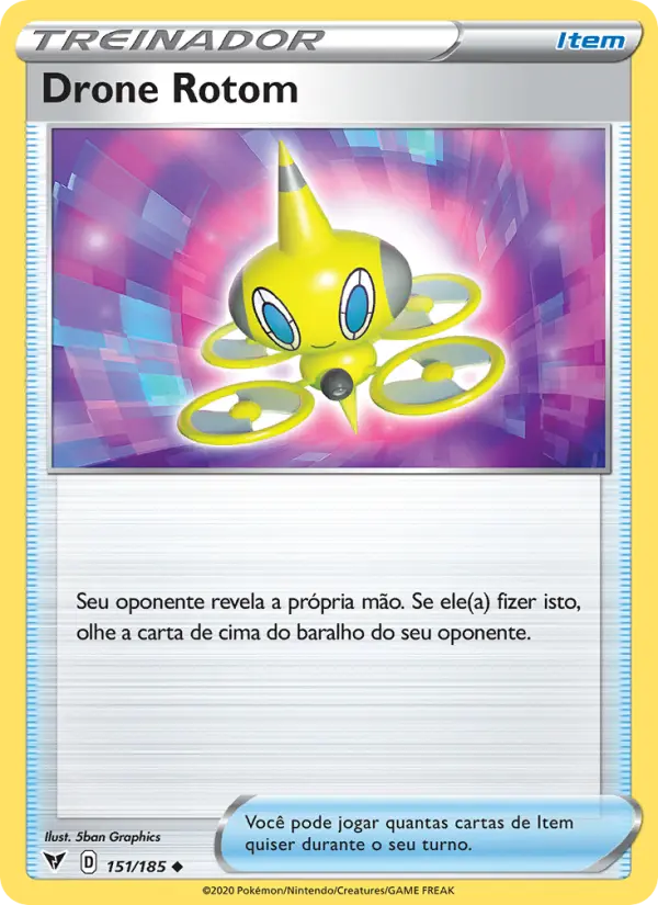 Drone Rotom — Voltagem Vívida 151