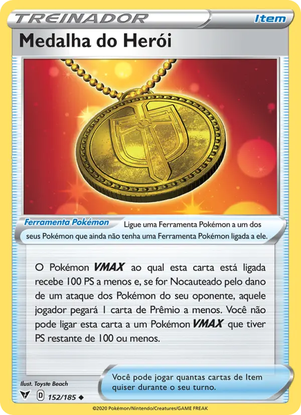 Medalha do Herói — Voltagem Vívida 152