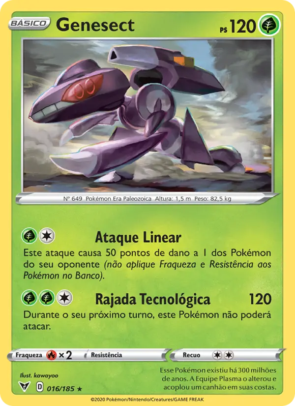 Genesect — Voltagem Vívida 16