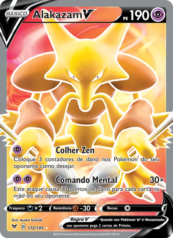 Alakazam V — Voltagem Vívida 172