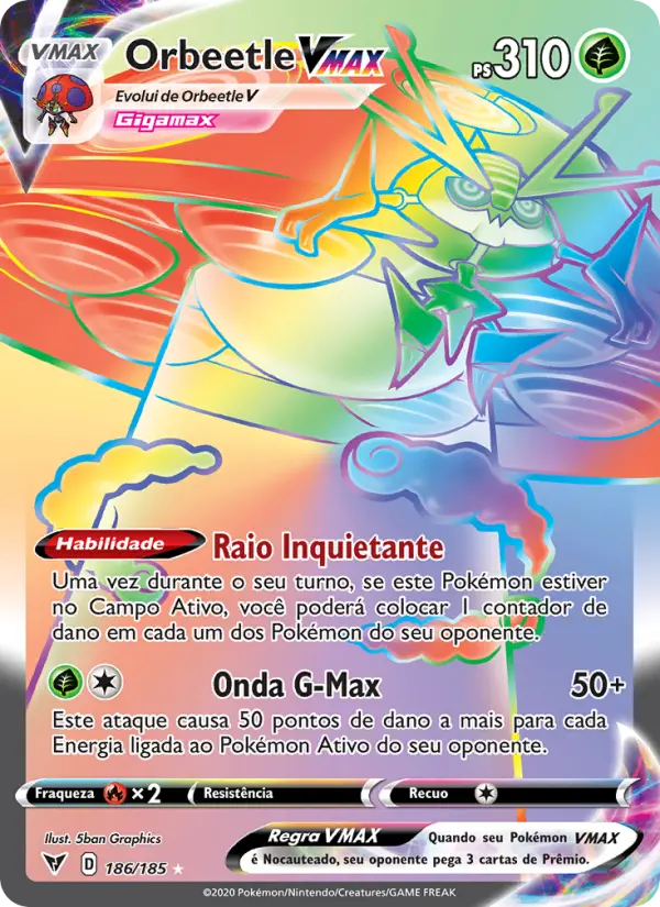 Orbeetle VMAX — Voltagem Vívida 186