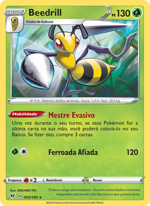 Beedrill — Voltagem Vívida 3